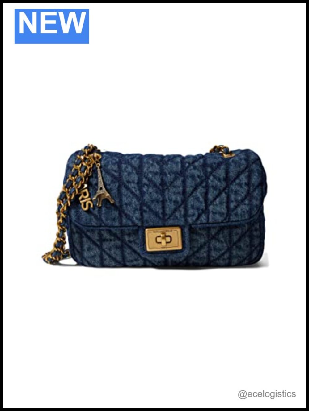 Karl Lagerfeld Agyness Shoulder Bag Leather Satchel
